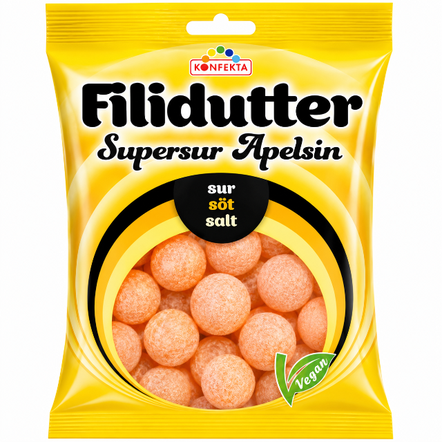 Filidutter Orange (65g)