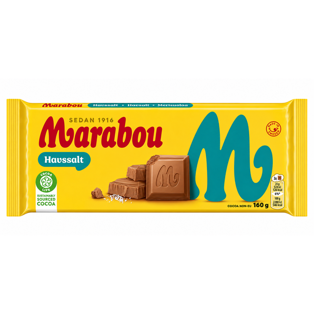 Marabou Sea Salt (160g)