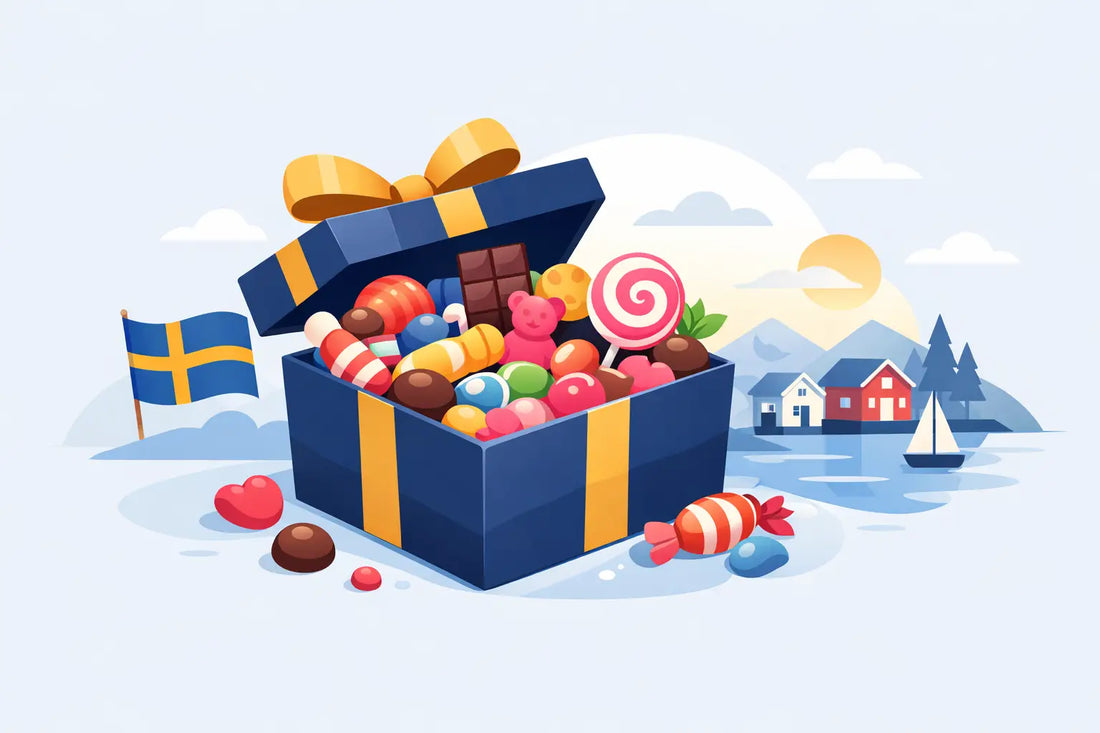 Imported Candy Gift Box for Swedish Sweet Fans