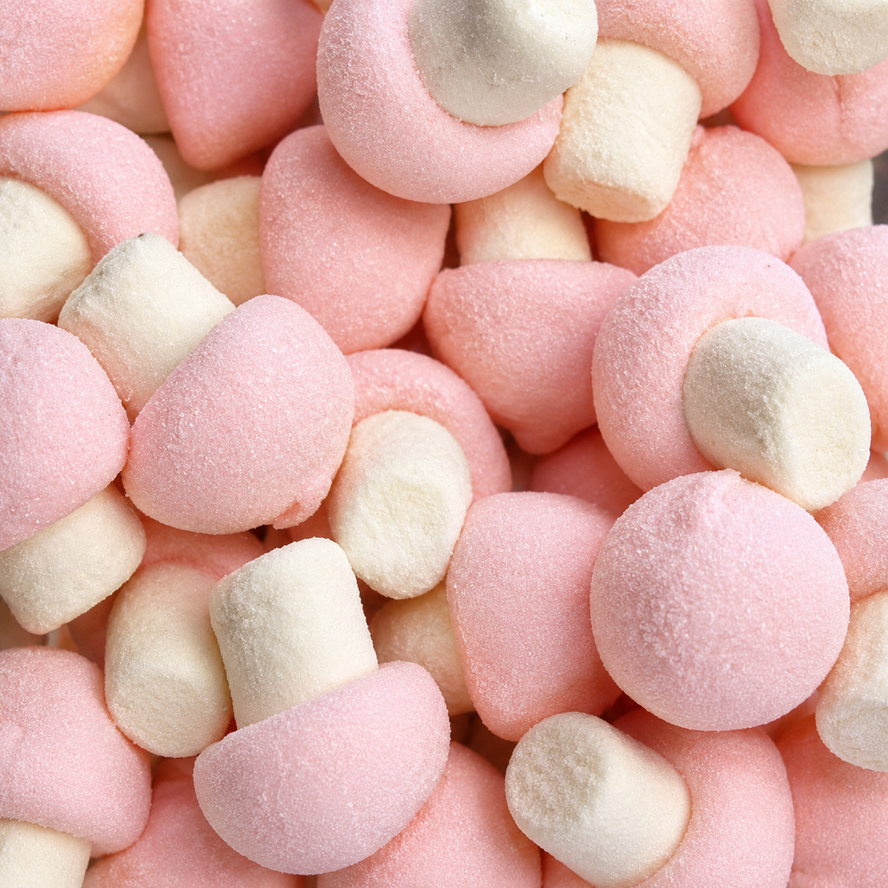 Strawberry Marshmallow Mushrooms