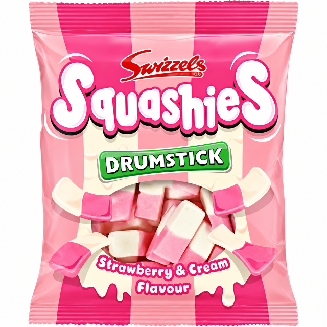 Squashies Strawberry & Cream