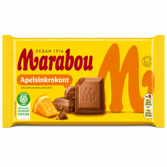 Marabou Orange Crunch (160g)
