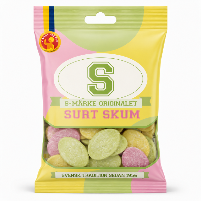S-Märke Sour Foam (70g)