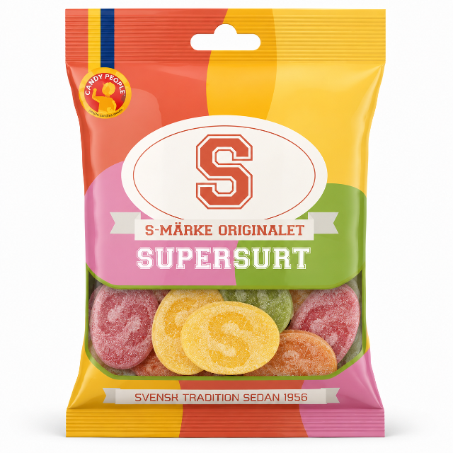S-Märke Supersurt (80g)