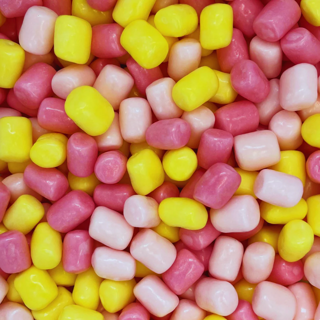 Candy Coated Marshmallow Hearts