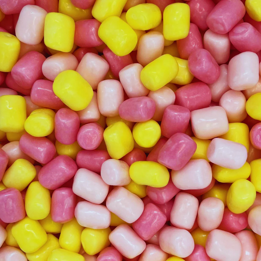 Candy Coated Marshmallow Hearts