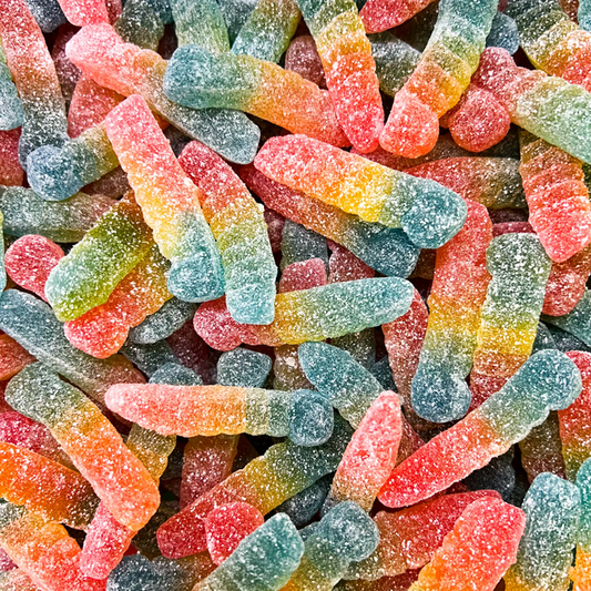 Rainbow Worms Sour